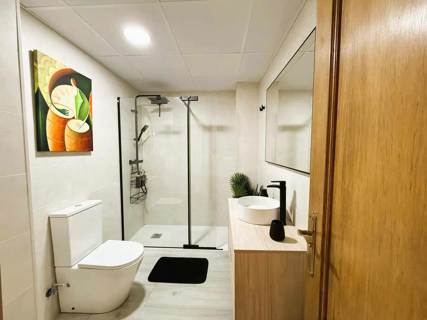Badezimmer von Dachboden zum Verkauf in Chiclana de la Frontera mit Klimaanlage, Heizung und Terrasse
