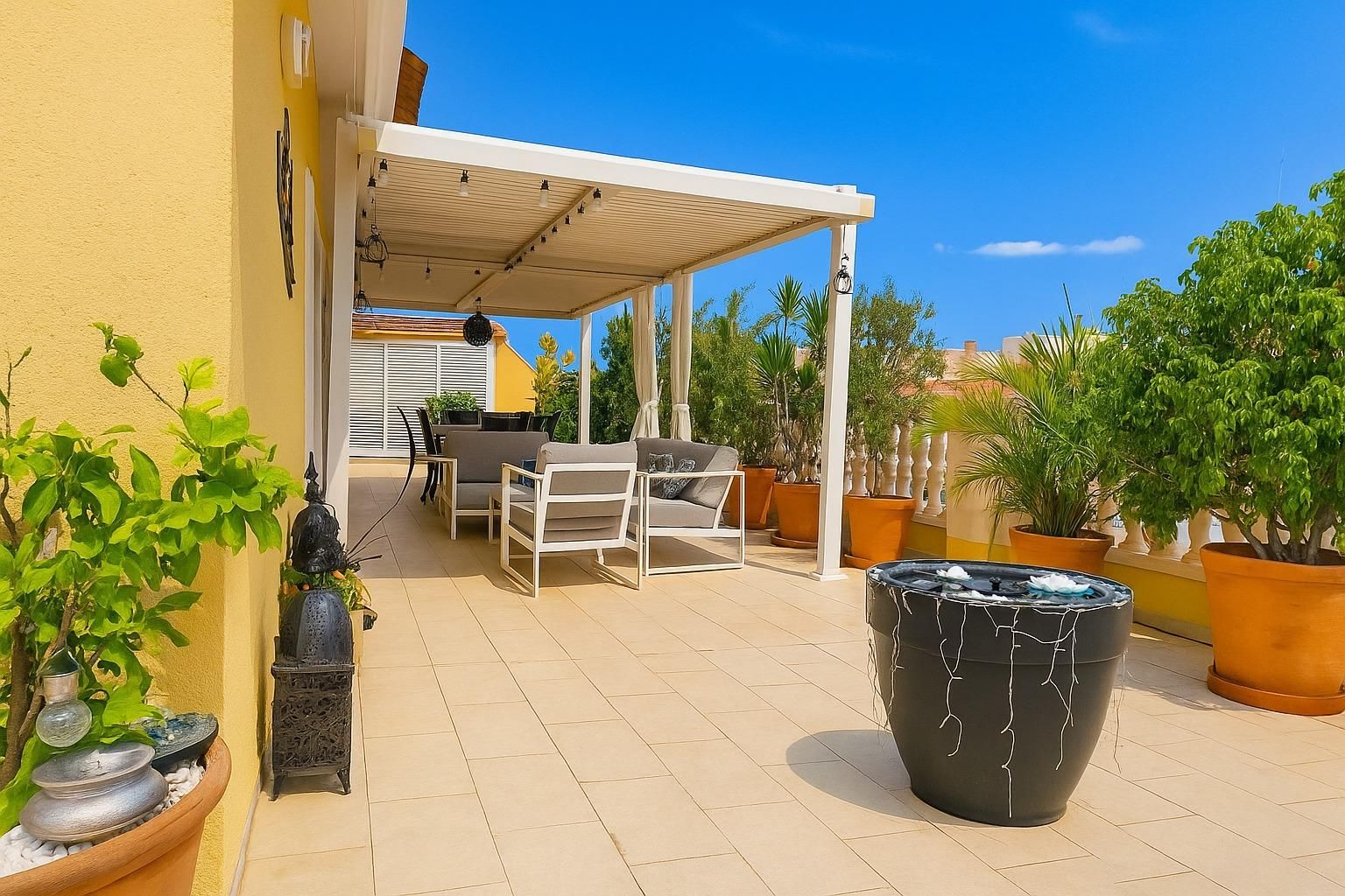 Terrassa de Àtic en venda en Dénia amb Aire condicionat, Calefacció i Jardí privat