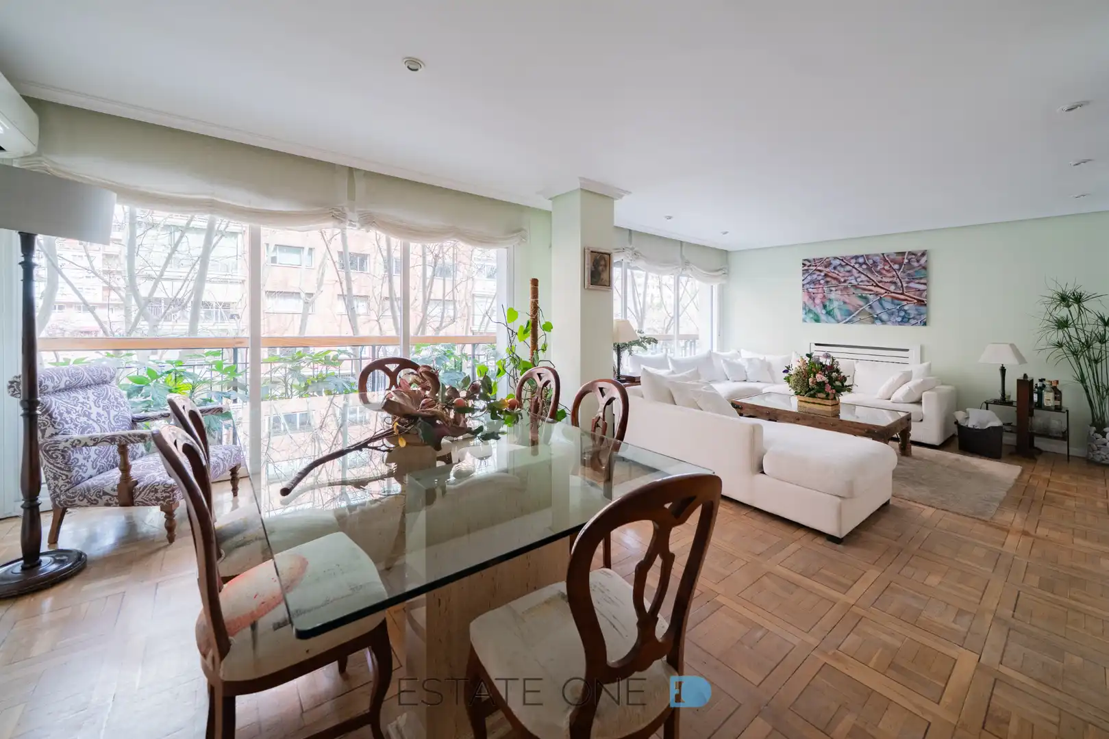 Wohnzimmer von Wohnung zum Verkauf in Madrid mit Klimaanlage, Heizung und Abstellraum