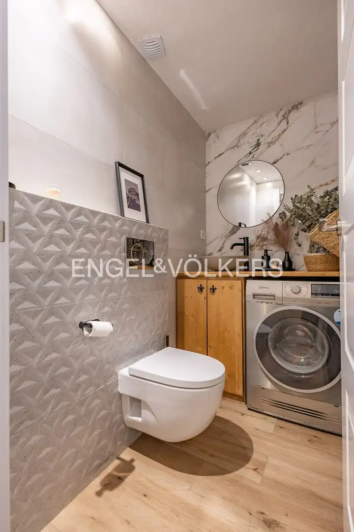Baño de Dúplex en venta en Rubí con Calefacción, Parquet y Terraza