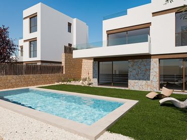 Chalet con piscina en venta en Balcón de Finestrat - Terra Marina