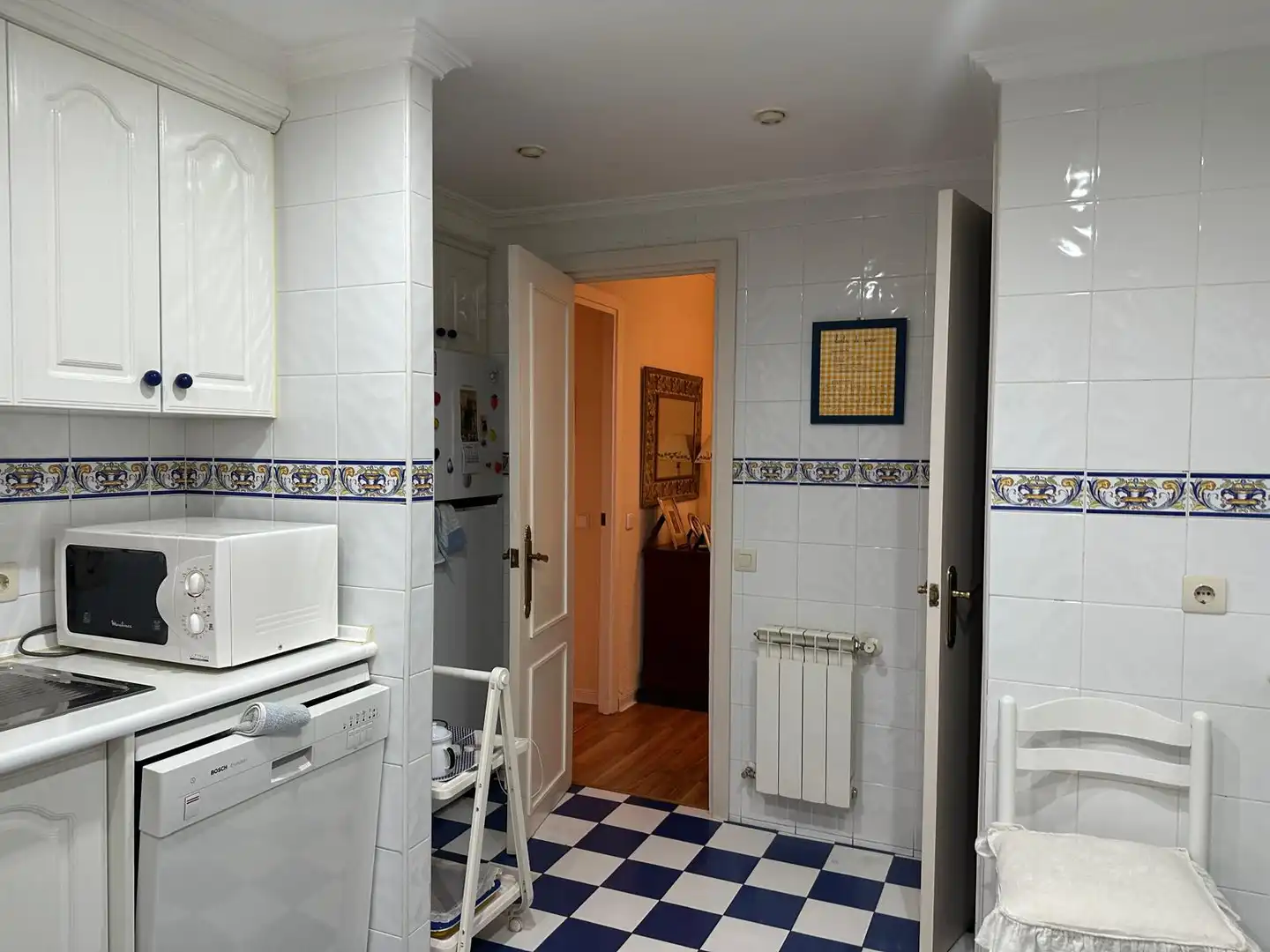 Küche von Wohnung zum Verkauf in Ciudad Real mit Klimaanlage, Heizung und Terrasse