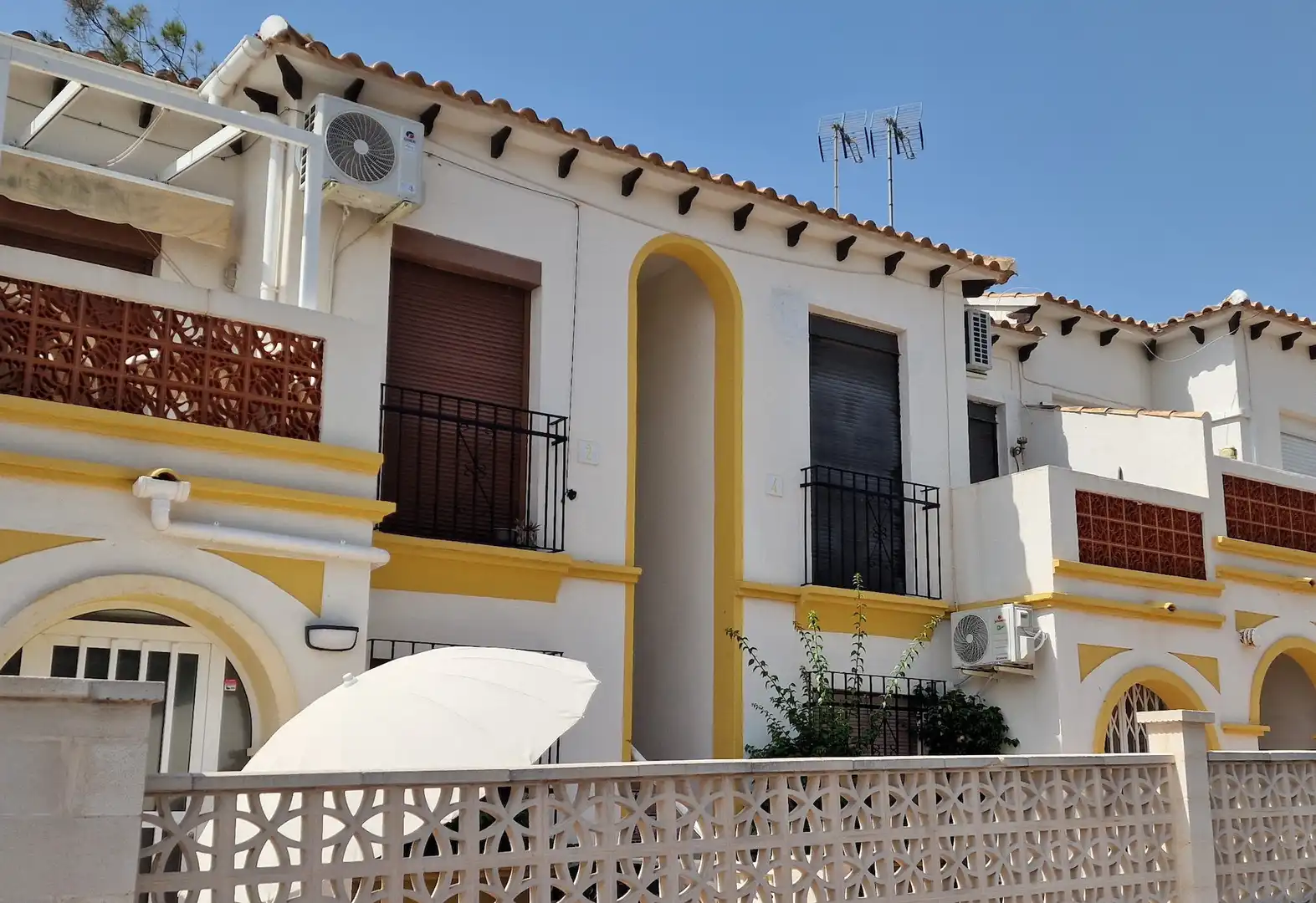 Exterior view of Houses for rent in San Miguel de Salinas  with Air Conditioner, Heating and Private garden