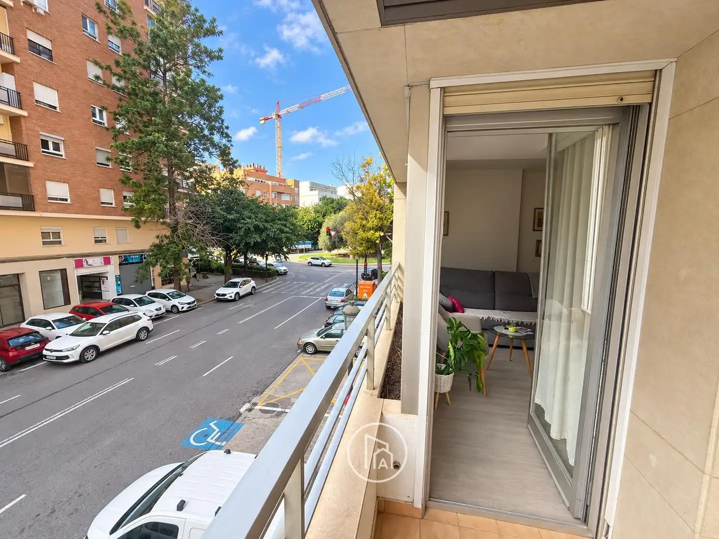 Terrasse von Wohnung zum Verkauf in Valencia mit Klimaanlage, Terrasse und Balkon