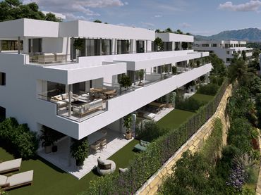 Pis d'obra nova amb piscina en venda a Casares Golf - Casares del Sol