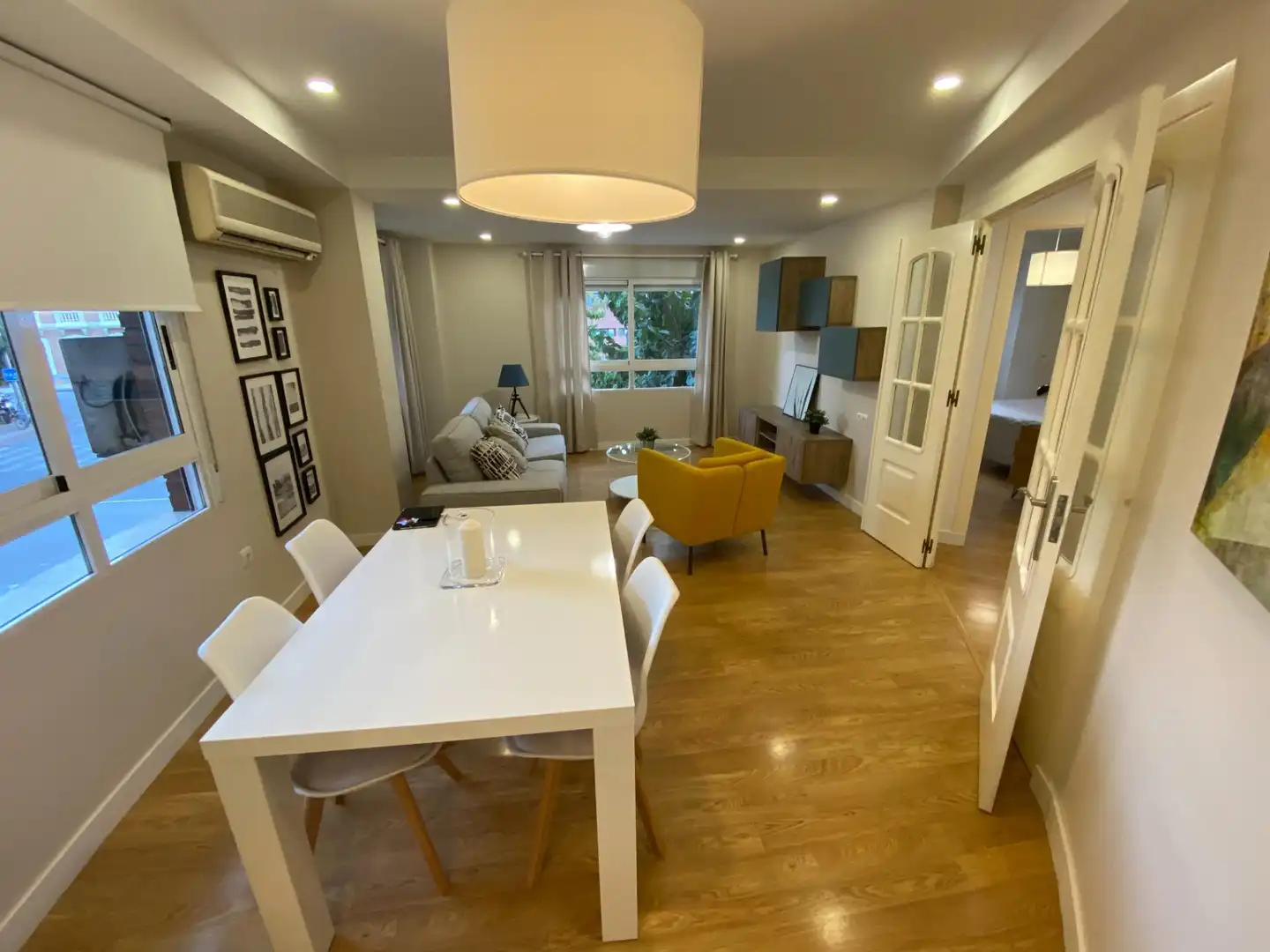 Dining room of Apartments for sale in Murcia  with Air Conditioner, Terrace and Furnished