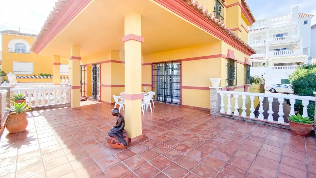 Terraza de Casa o chalet en venta en Mijas con Calefacción, Jardín privado y Terraza