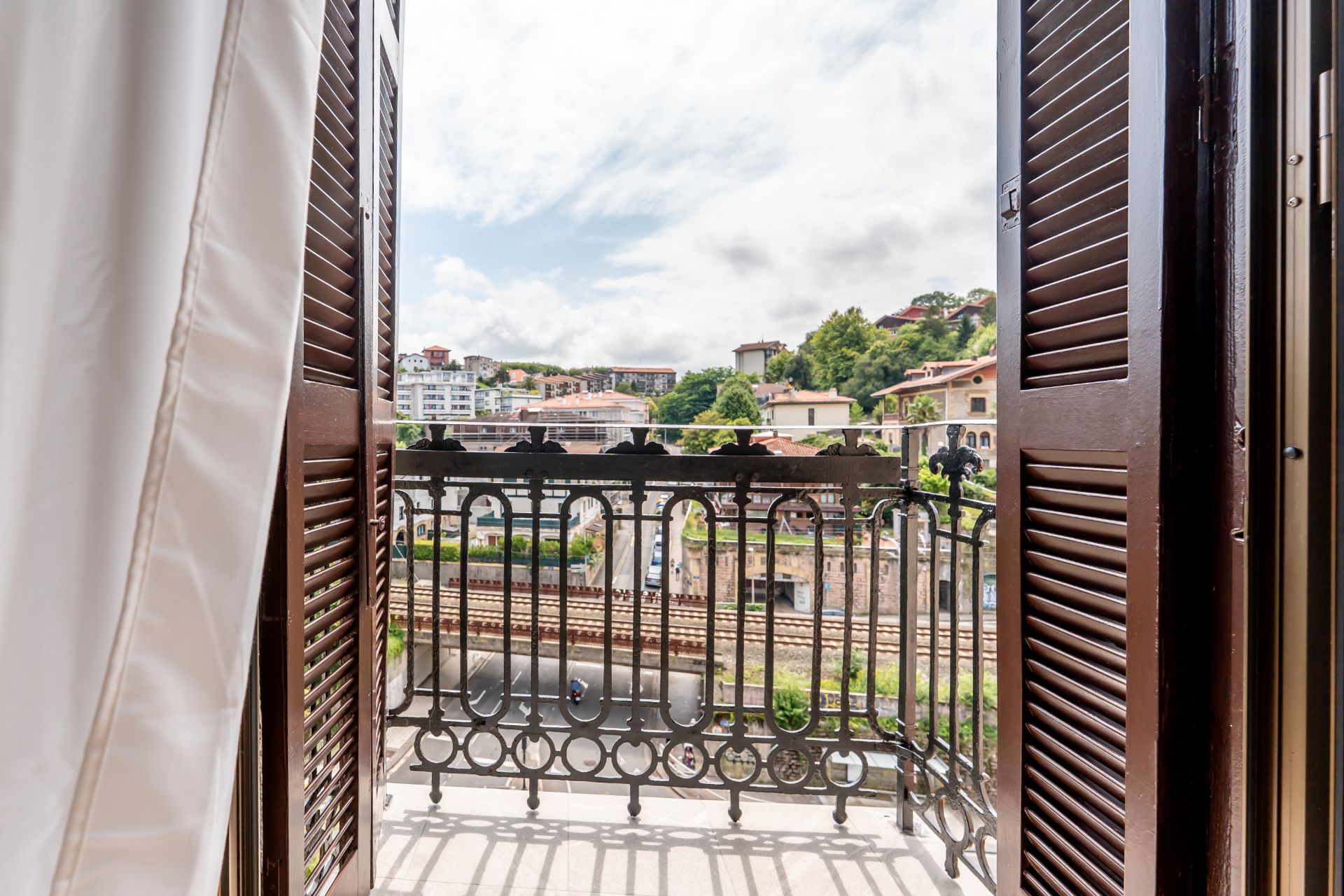Terraza de Piso de alquiler en Donostia - San Sebastián  con Aire acondicionado, Calefacción y Parquet