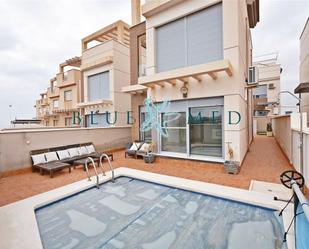 Swimming pool of House or chalet for sale in Mazarrón  with Air Conditioner, Heating and Terrace