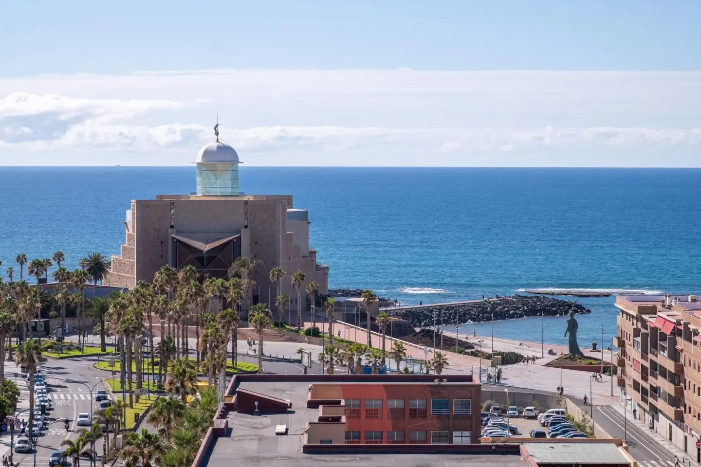 Vista exterior de Ático de alquiler en Las Palmas de Gran Canaria