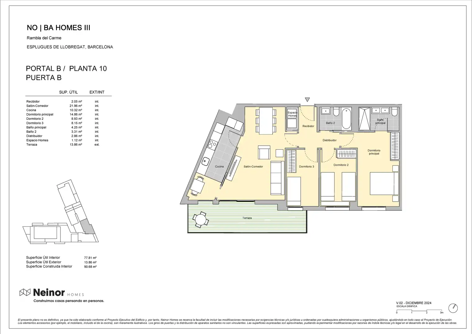 Piso en venta en Calle Sant Jordi, 34, La Plana