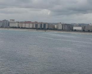 Exterior view of Flat to rent in A Coruña Capital   with Heating, Furnished and Oven