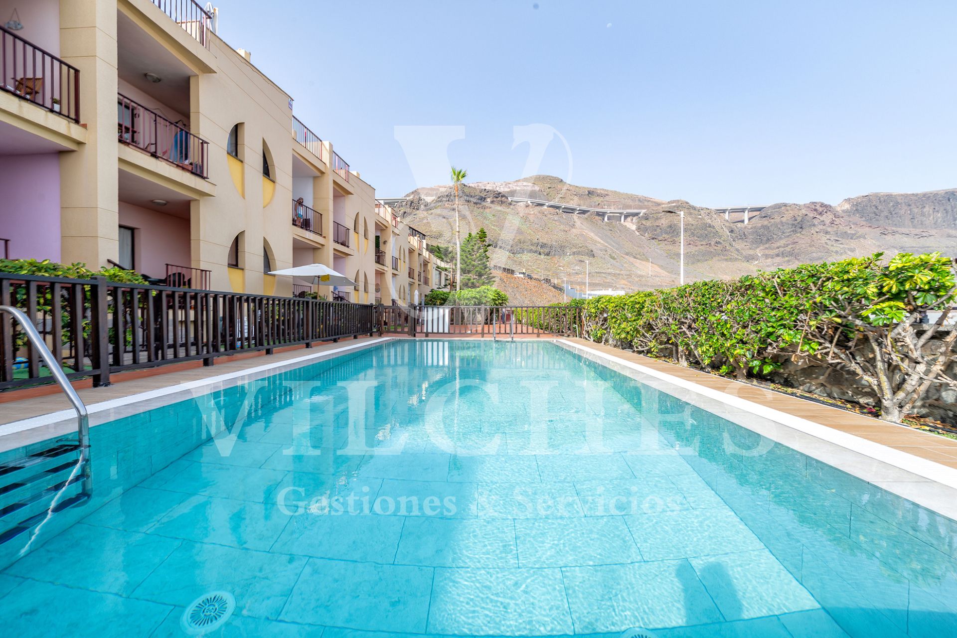 Swimming pool of Flat to rent in Santa María de Guía de Gran Canaria  with Furnished, Oven and Washing machine