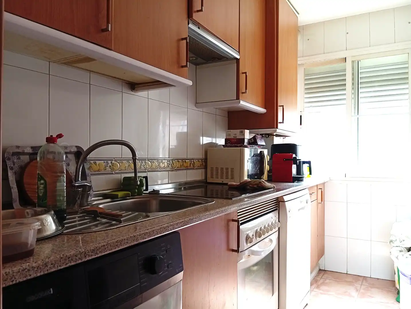 Kitchen of Flat for sale in Madrid  with Air Conditioner, Heating and Parquet flooring