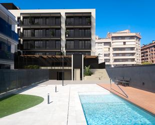 Exterior view of Flat for sale in  Lleida Capital  with Air Conditioner, Heating and Parquet flooring