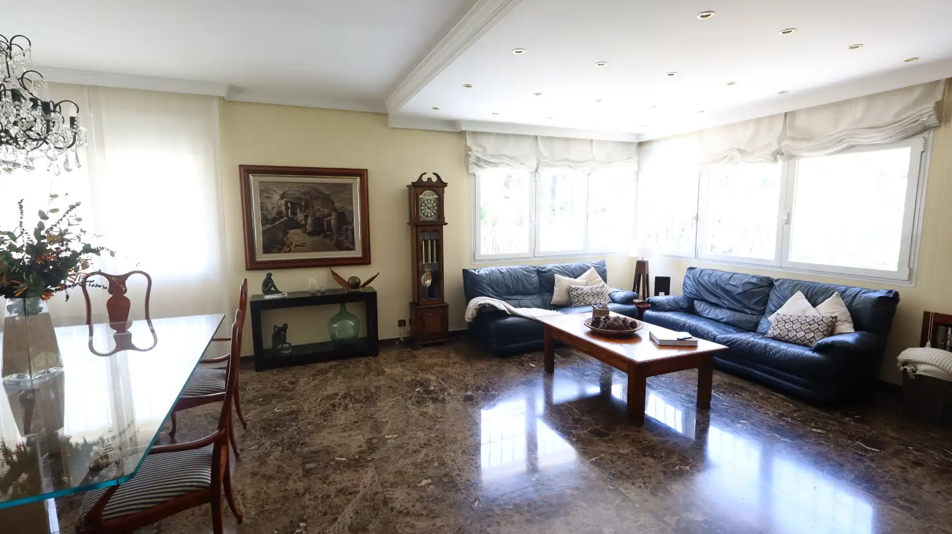 Sala d'estar de Casa o xalet en venda en Cerdanyola del Vallès amb Aire condicionat, Calefacció i Jardí privat