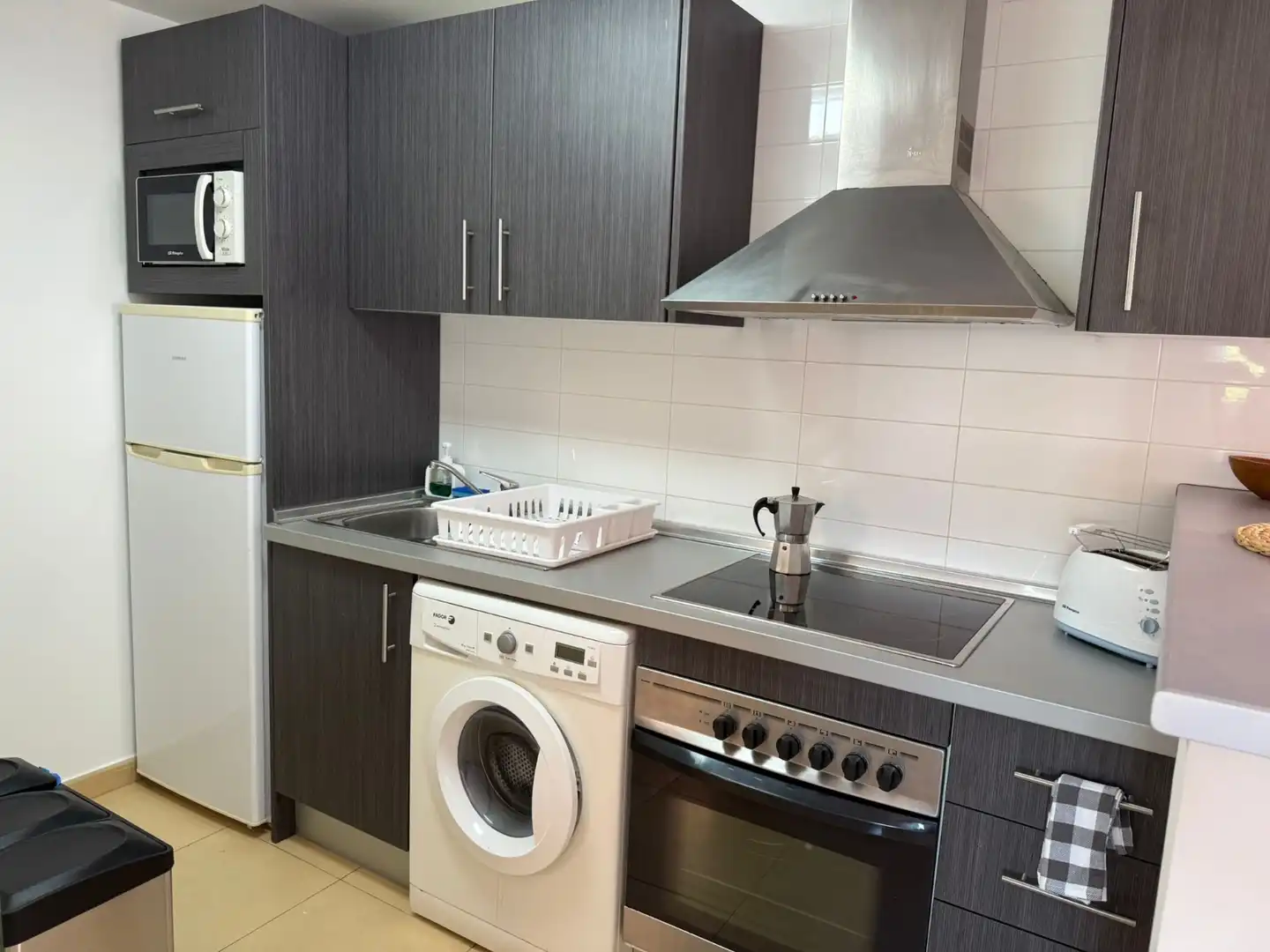 Cuina de Apartament de lloguer en Torre-Pacheco amb Aire condicionat, Calefacció i Terrassa