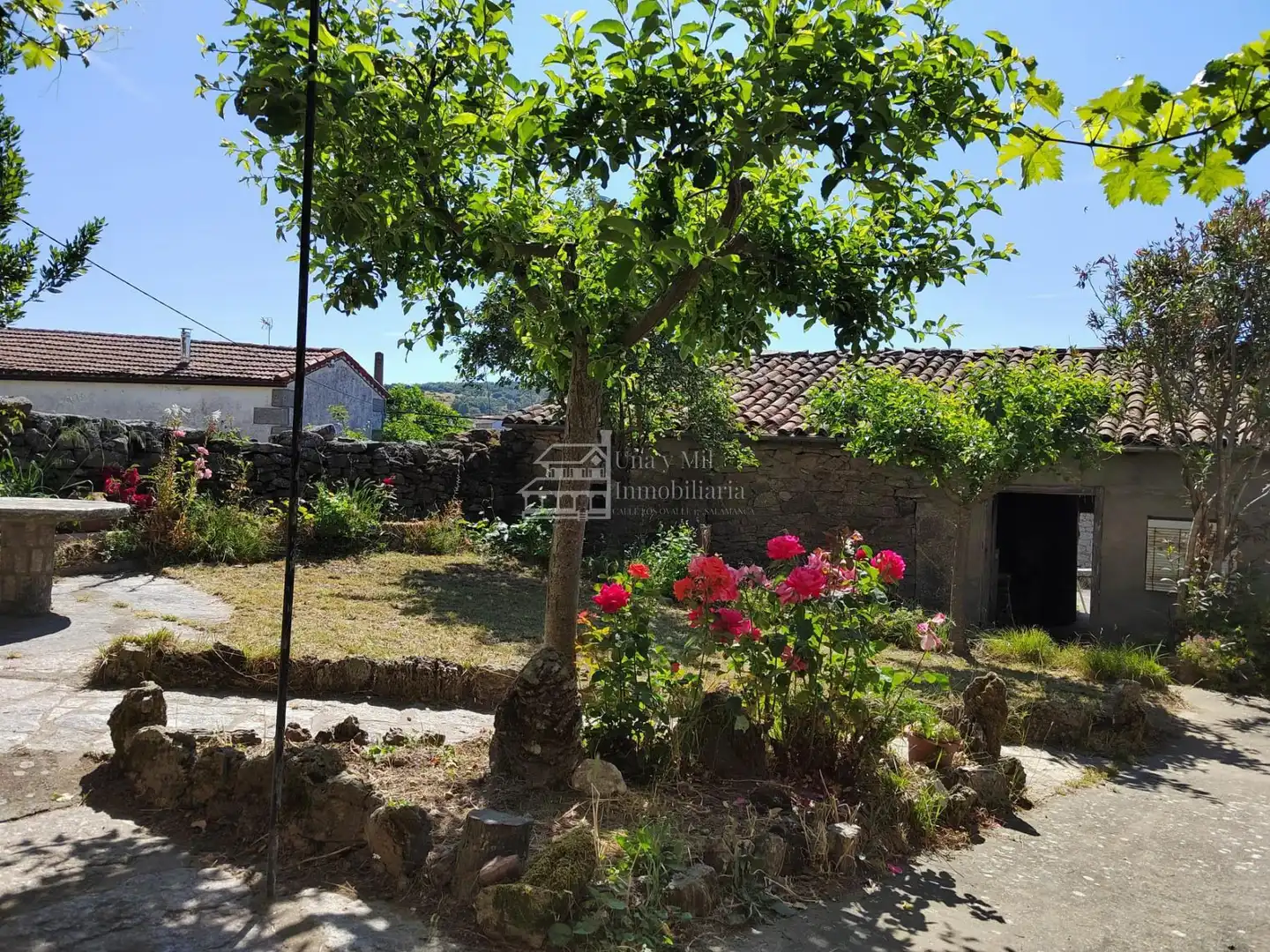 Jardín de Casa o chalet en venta en Los Santos  con Calefacción y Amueblado