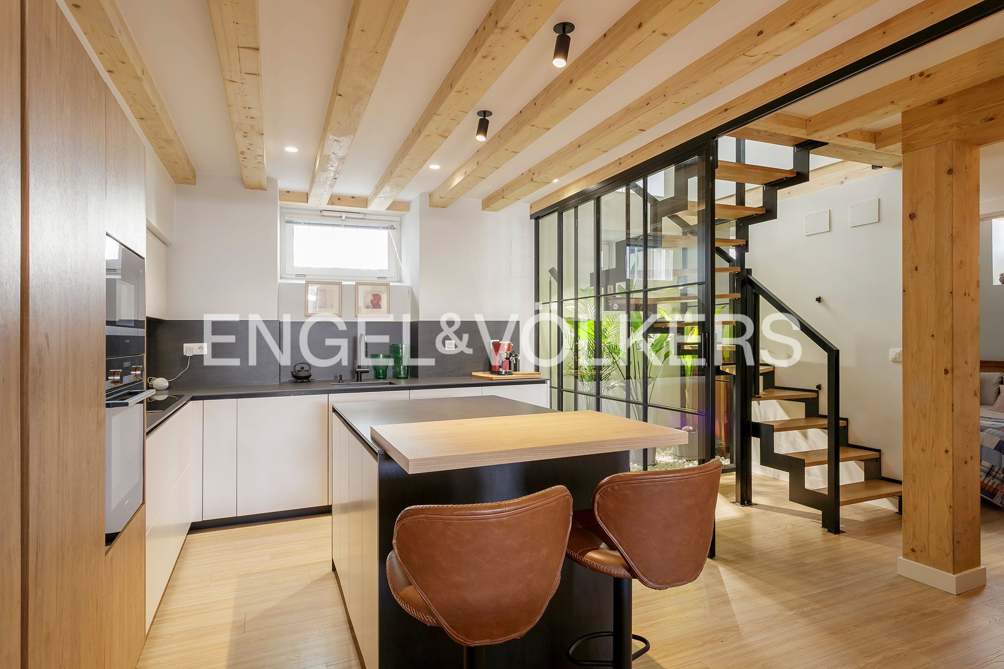 Cuina de Dúplex en venda en Plentzia amb Calefacció, Jardí privat i Terrassa