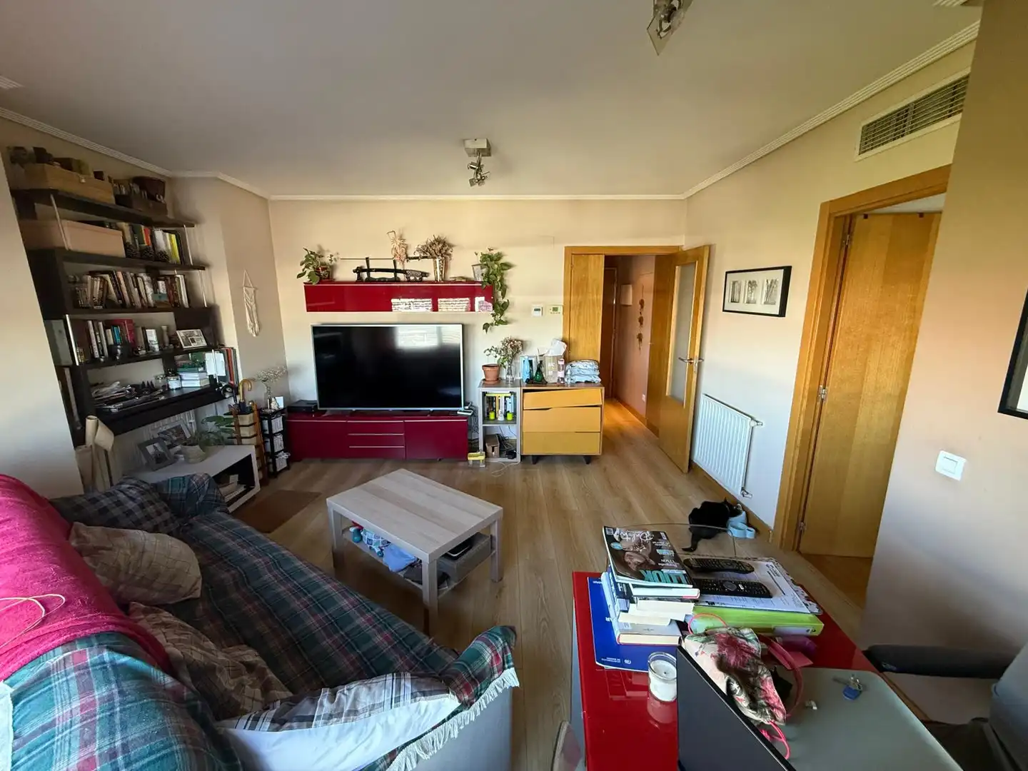 Sala de estar de Piso en venta en Madrid con Aire acondicionado, Terraza y Trastero