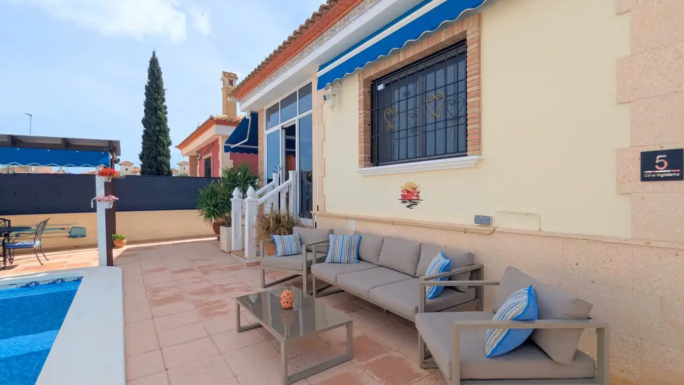 Terraza de Casa o chalet en venta en Bigastro con Microondas y Balcón