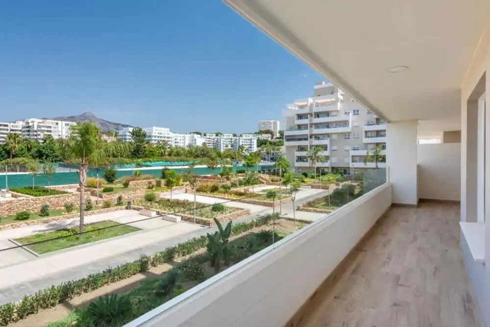 Terrace of Apartments for rent in Marbella  with Air Conditioner, Terrace and Swimming Pool