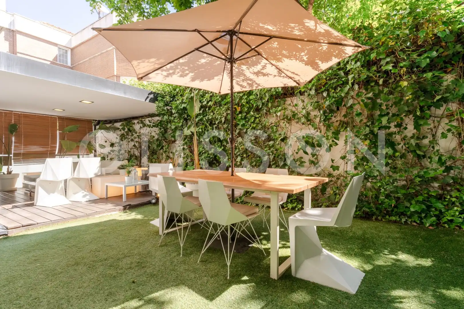 Terraza de Casa o chalet en venta en Madrid con Aire acondicionado, Calefacción y Jardín privado