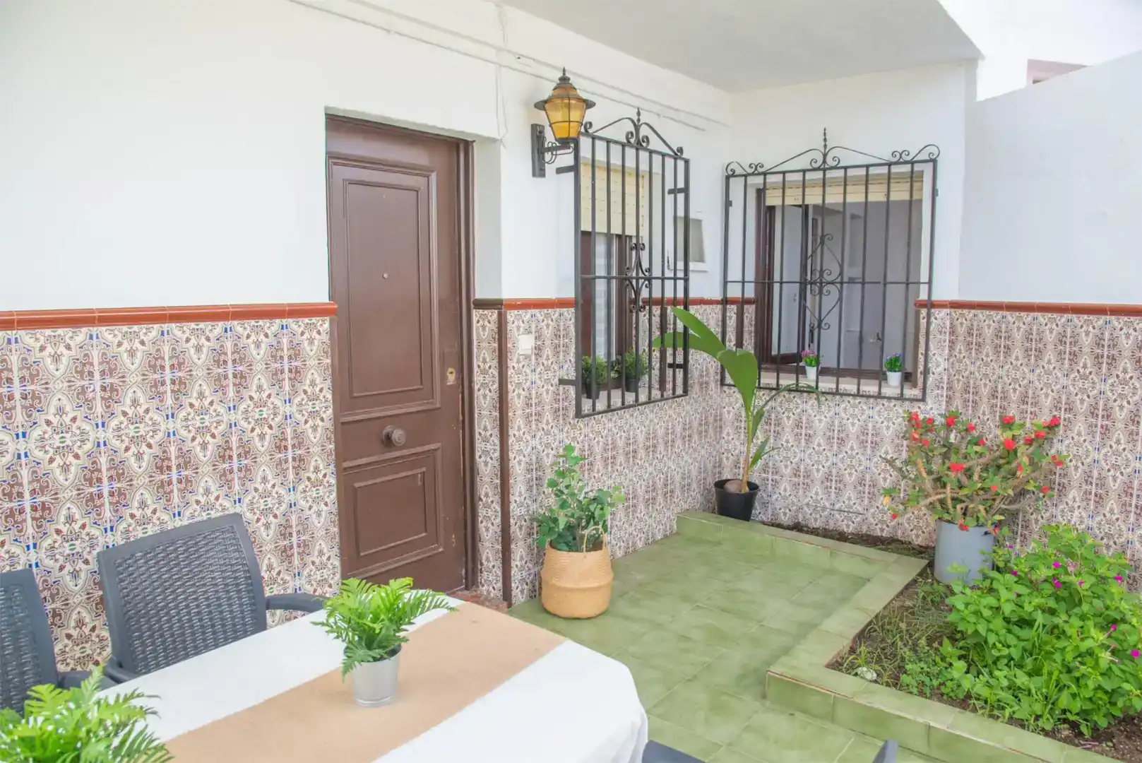Terrassa de Casa o xalet de lloguer en Nerja amb Aire condicionat, Jardí privat i Traster