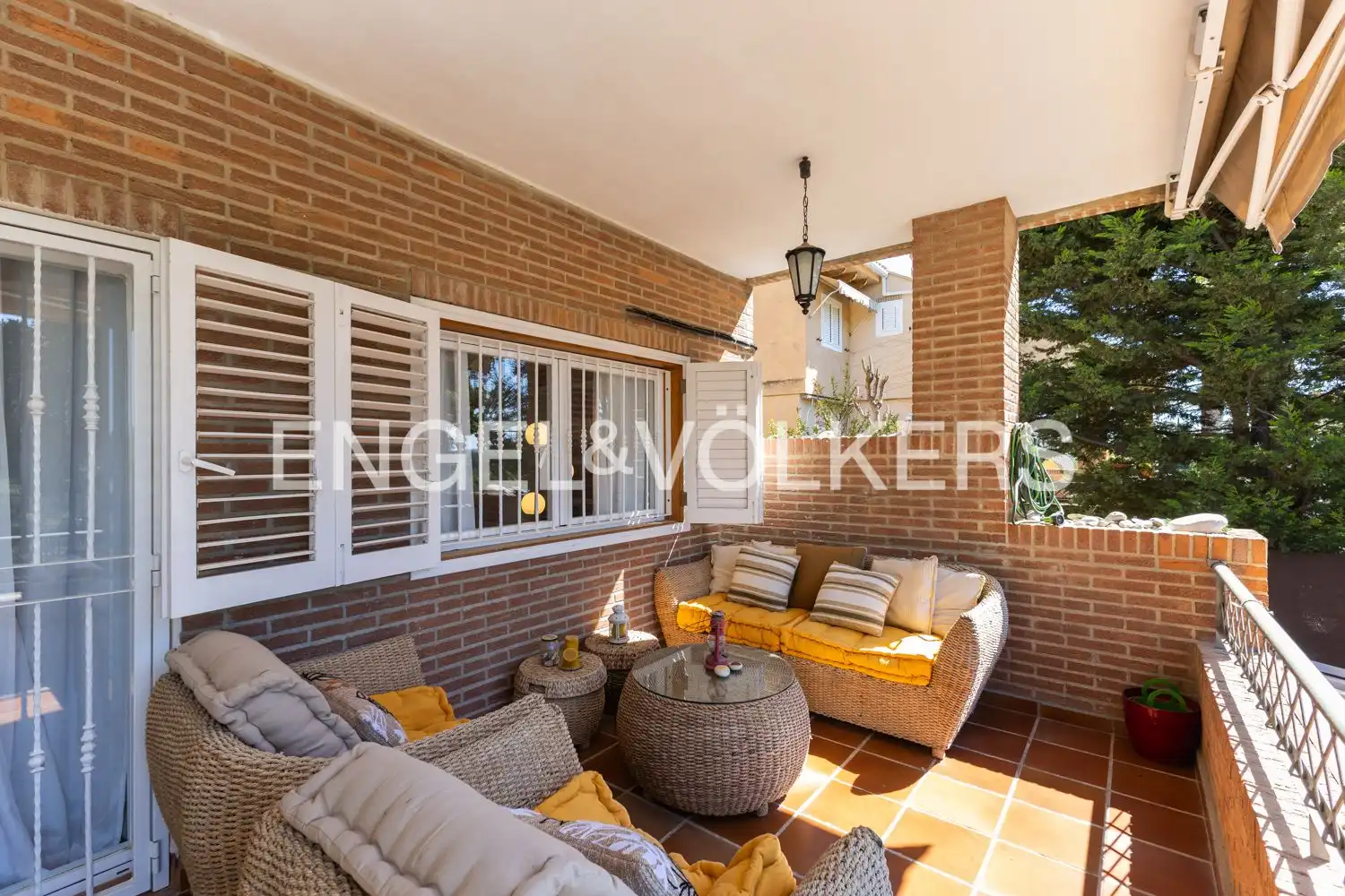 Terrace of Houses for rent in Riba-roja de Túria  with Air Conditioner, Heating and Private garden
