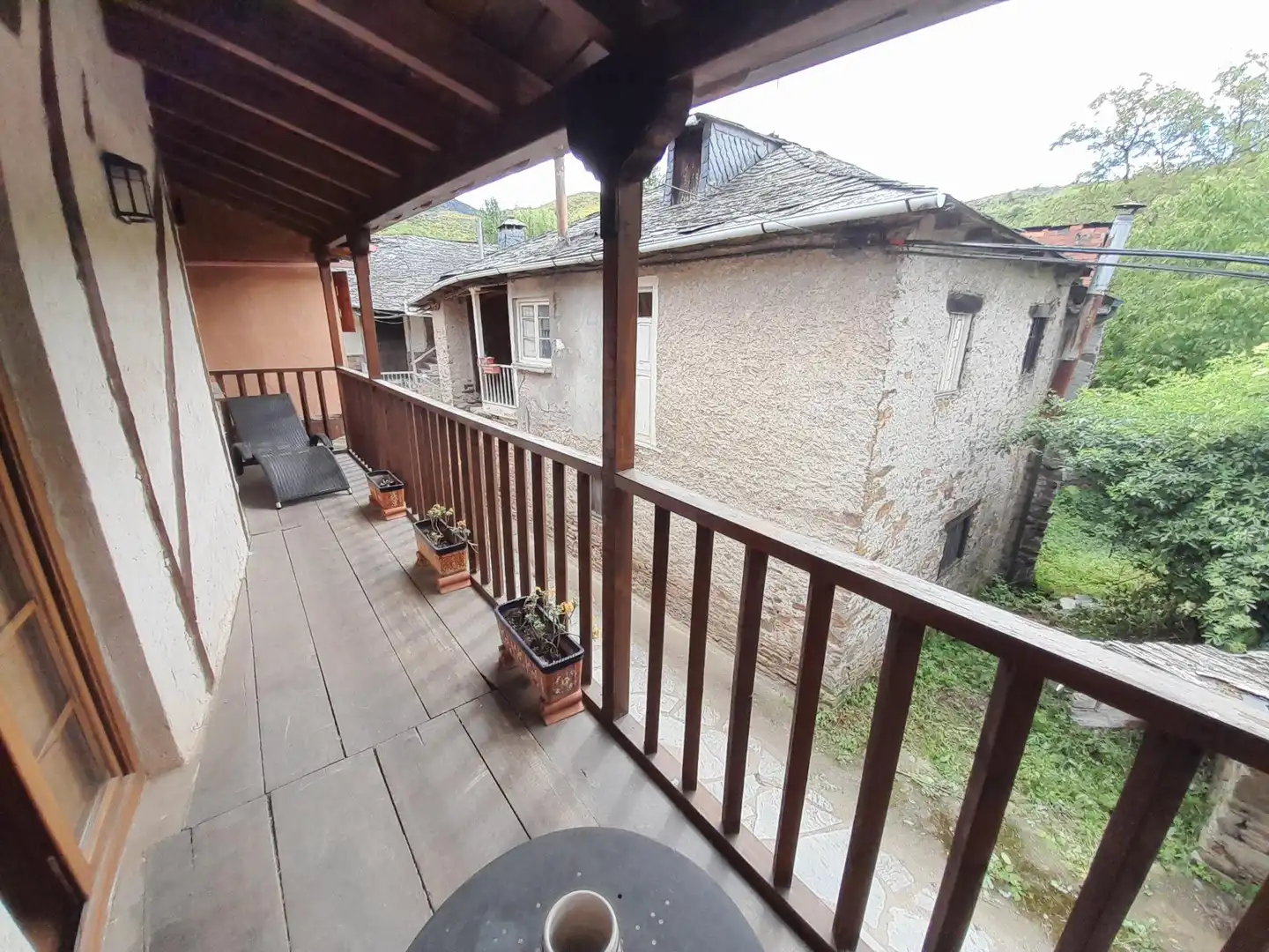 Balcony of Houses for sale in Ponferrada  with Heating, Furnished and Balcony