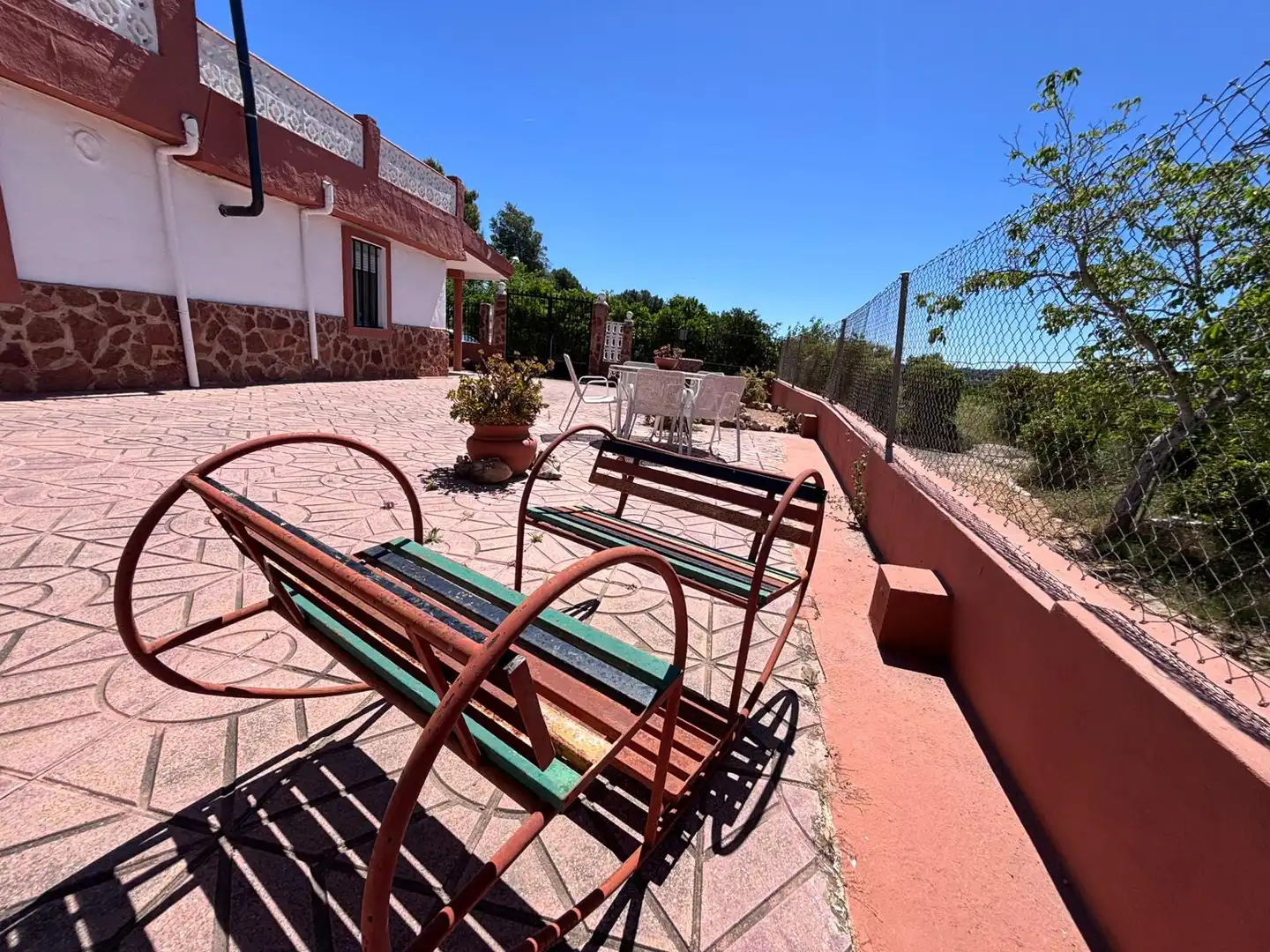 Terraza de Casa o chalet en venta en Torrent con Jardín privado, Piscina y Amueblado