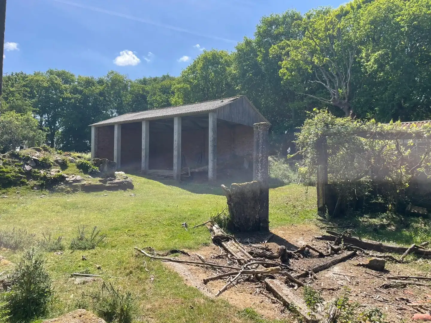 Vista exterior de Finca rústica en venta en Lalín con Amueblado