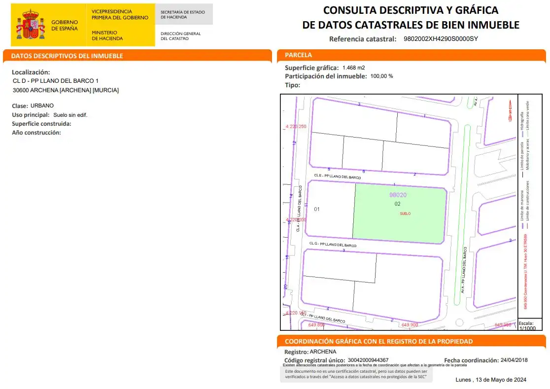 Rural land for sale in LLANO DEL BARCO, imagen 2