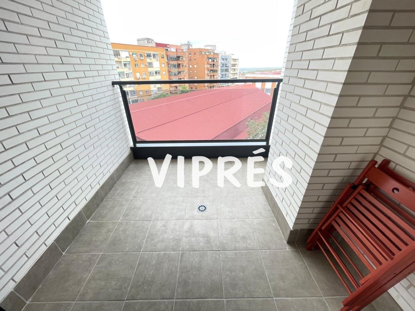 Balcony of Flat for sale in Cáceres Capital  with Air Conditioner, Heating and Swimming Pool