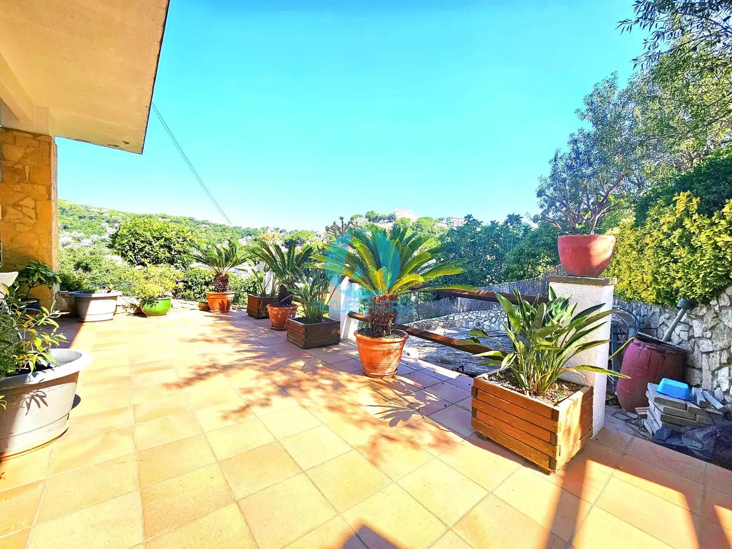 Terrassa de Casa o xalet en venda en Dosrius amb Aire condicionat, Jardí privat i Terrassa