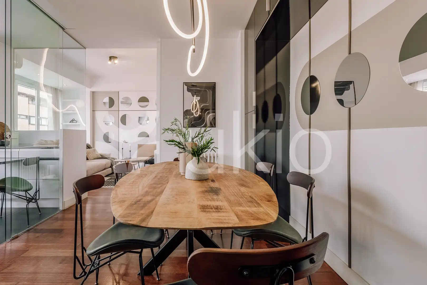 Comedor de Apartamento de alquiler en Chamartín