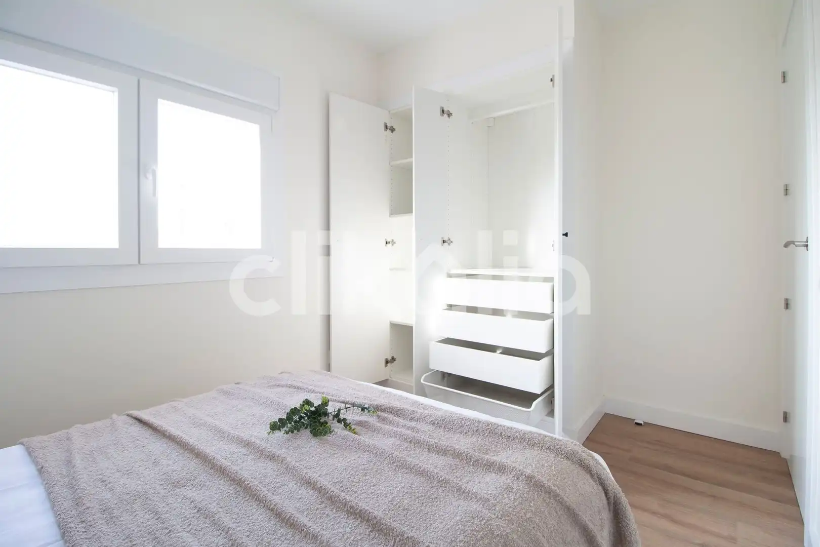 Bedroom of Flat for sale in Málaga  with Air Conditioner