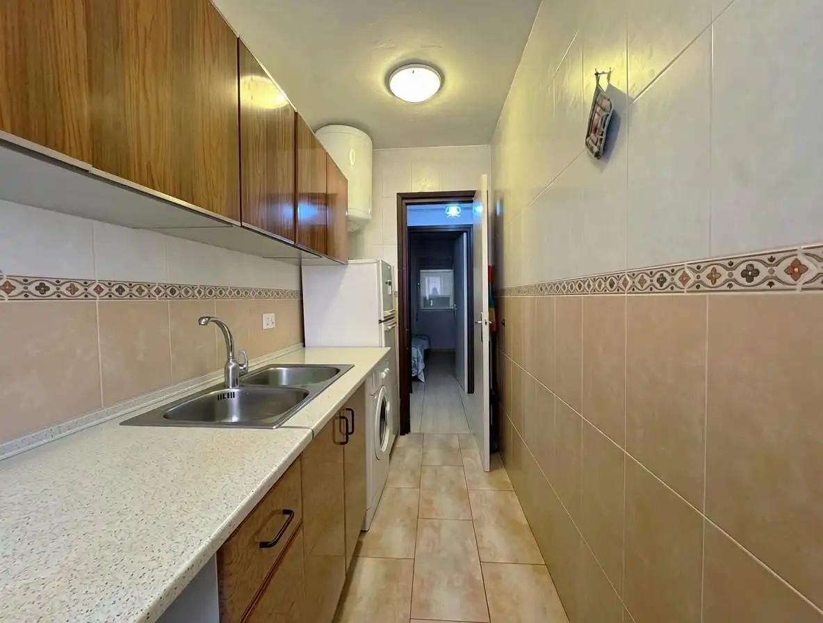 Kitchen of Apartments for sale in Benidorm  with Air Conditioner, Terrace and Storage room