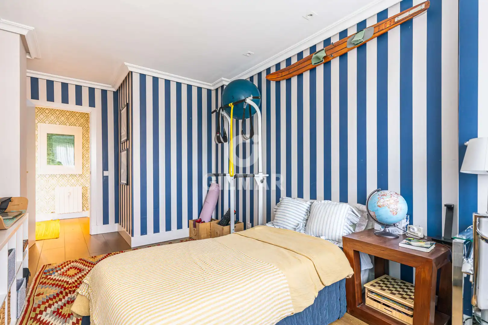 Bedroom of Flat for sale in Madrid  with Heating, Private garden and Swimming Pool
