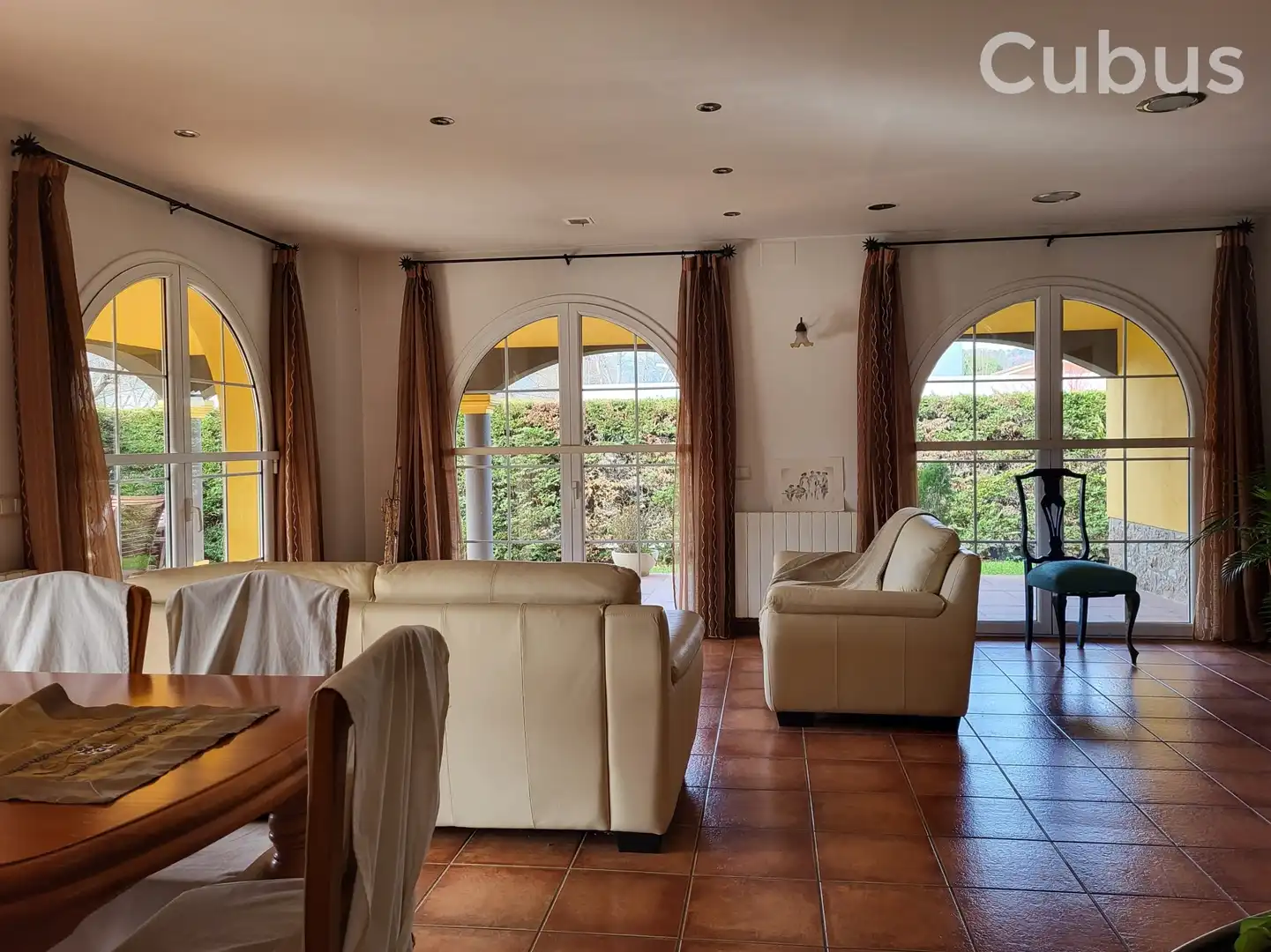Living room of Houses for sale in Les Preses  with Heating, Terrace and Storage room