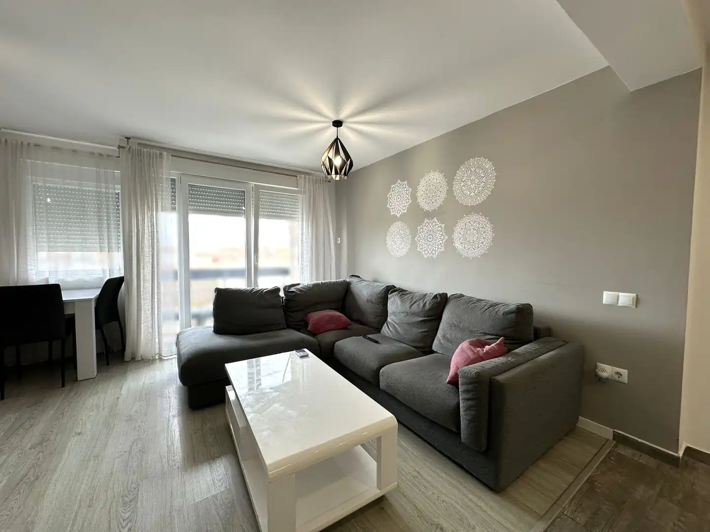 Sala de estar de Piso en venta en Ontinyent con Aire acondicionado, Calefacción y Amueblado