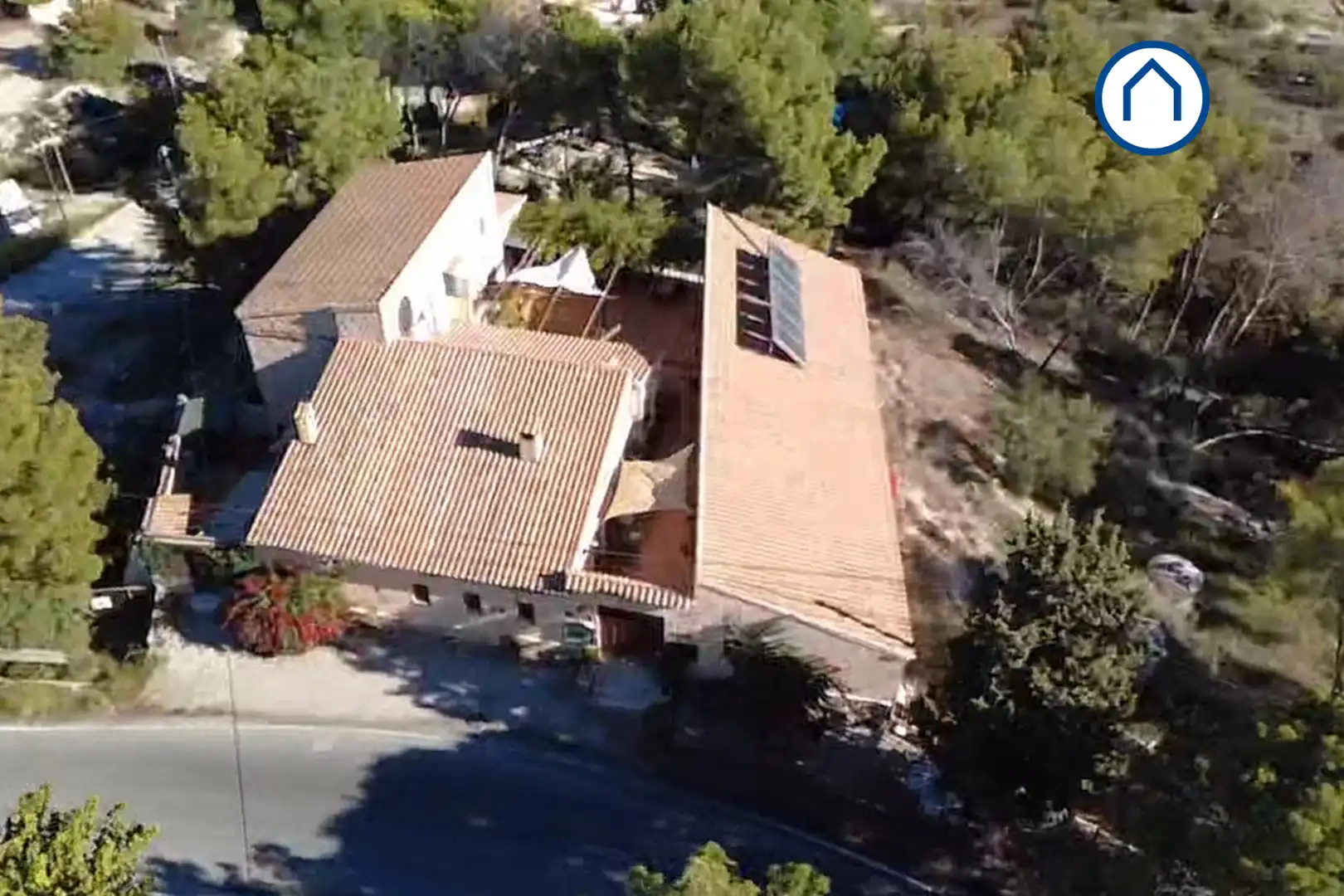 Vista exterior de Finca rústica en venda en Alhama de Murcia amb Aire condicionat, Calefacció i Jardí privat