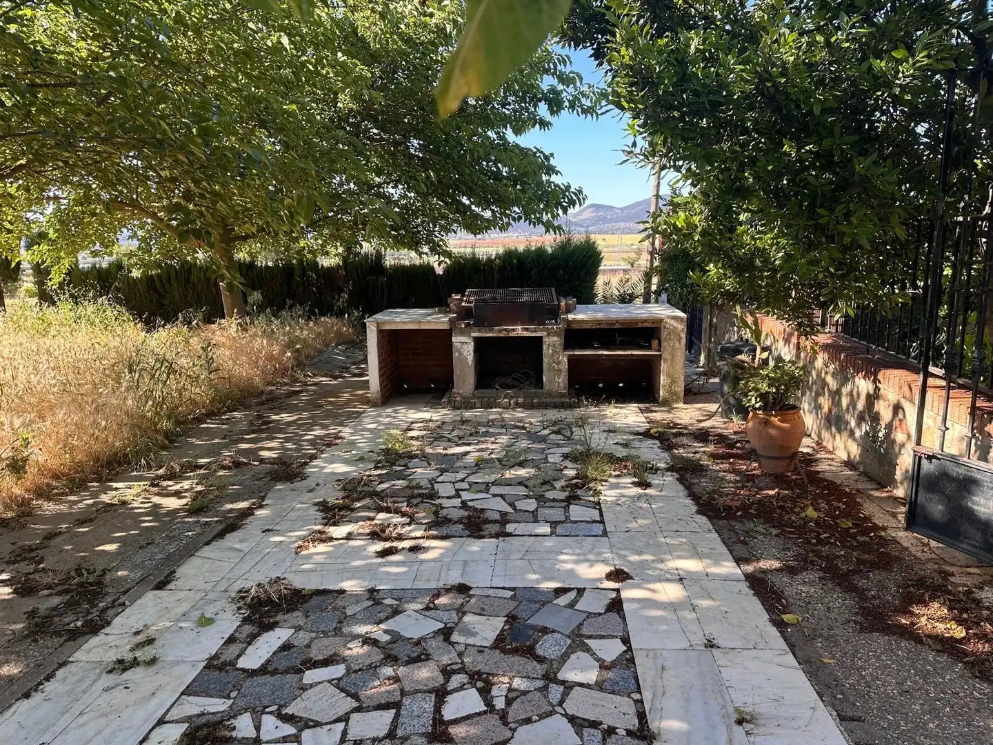 Jardín de Finca rústica en venta en Peñarroya-Pueblonuevo con Terraza y Amueblado