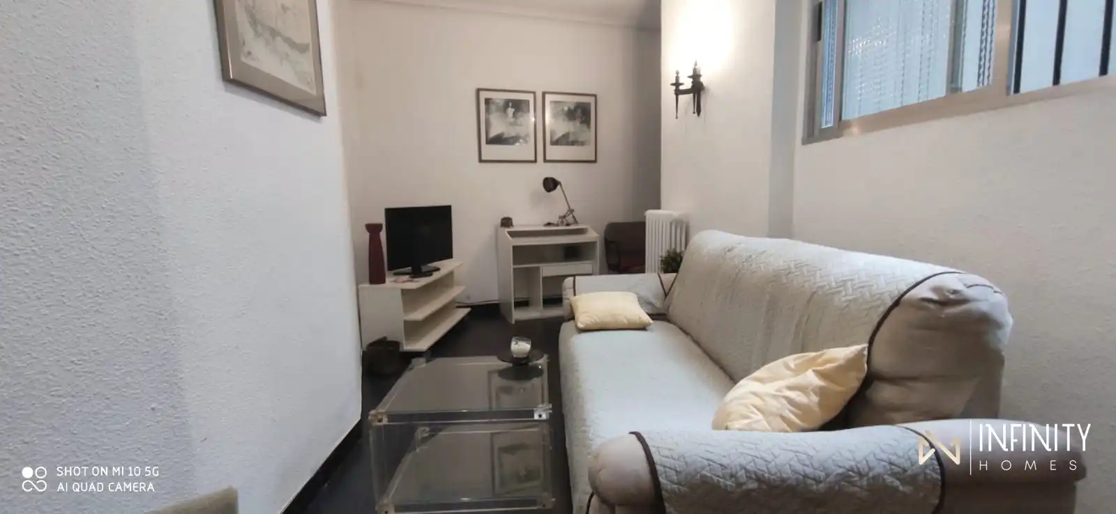 Sala de estar de Piso de alquiler en Bilbao  con Calefacción