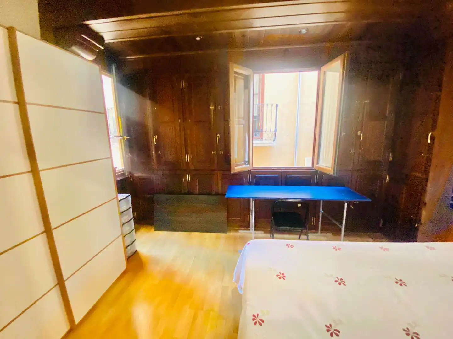 Bedroom of Duplexes for rent in Granada  with Air Conditioner, Heating and Parquet flooring