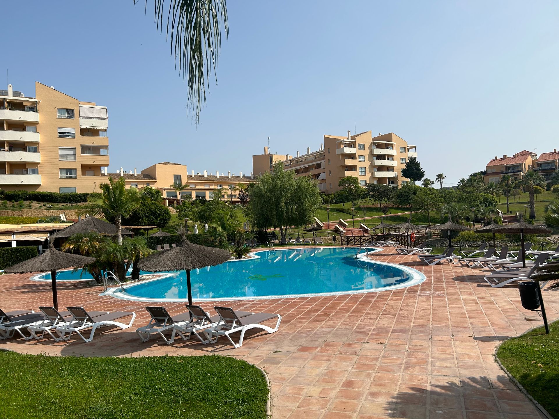 Swimming pool of Flat for sale in Alhaurín de la Torre  with Air Conditioner, Terrace and Furnished