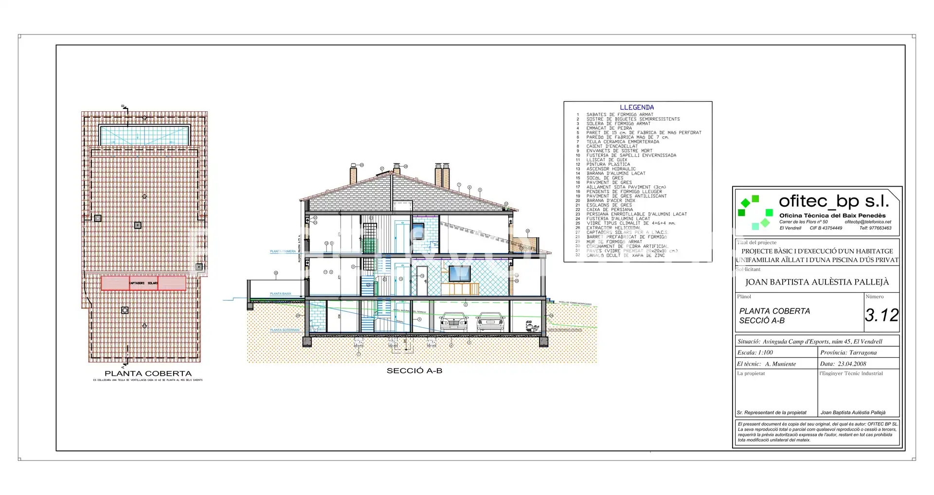 Casa o chalet en venta en El Vendrell con Aire acondicionado, Calefacción y Jardín privado