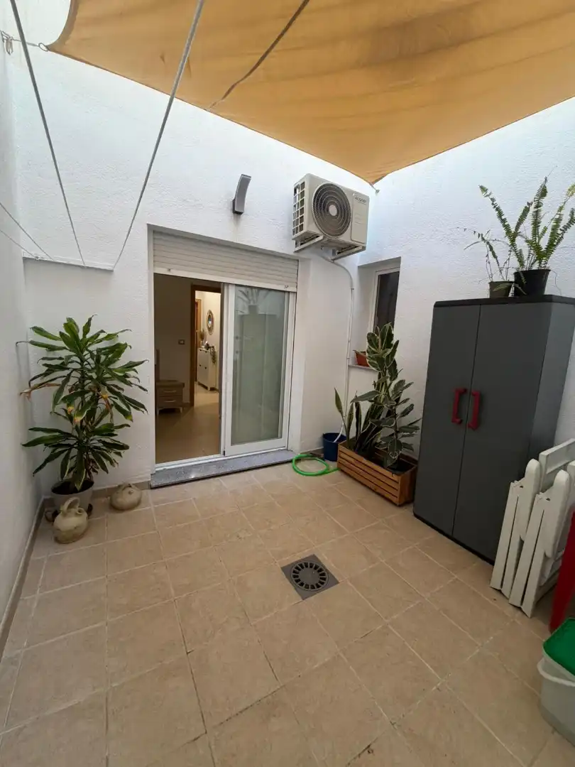 Terraza de Apartamento en venta en Torreblanca con Aire acondicionado, Amueblado y Horno