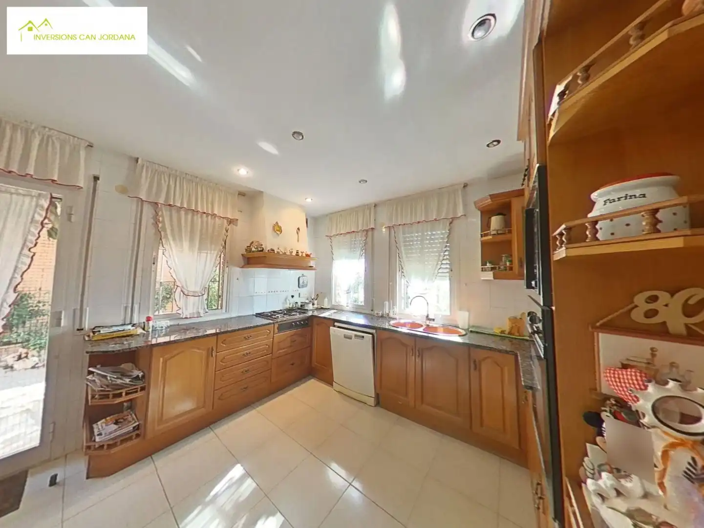 Kitchen of Houses for sale in Teià  with Air Conditioner, Heating and Terrace