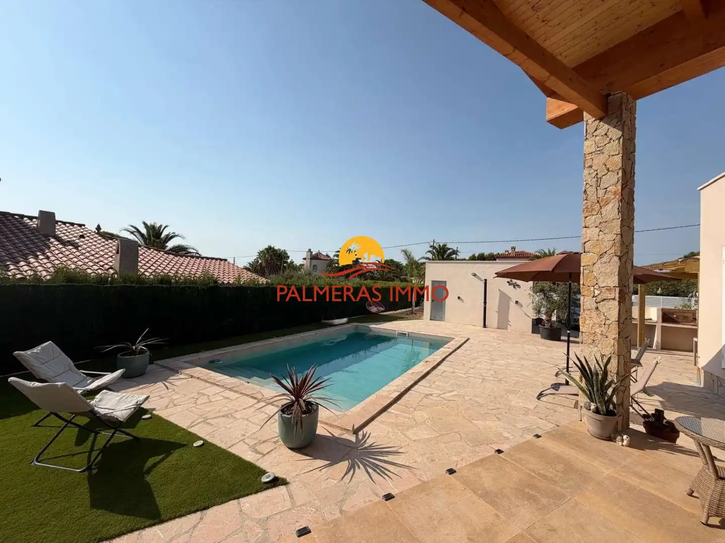 Schwimmbecken von Haus oder Chalet zum Verkauf in L'Ametlla de Mar  mit Schwimmbad